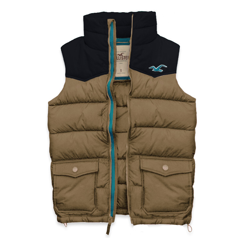 Hollister Hombres Rodando Colinas Chaleco HCO4665